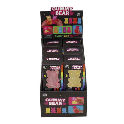 Maltose Sugar Gummy Bear Colorful Squishy Toy 106574 (12PC)
