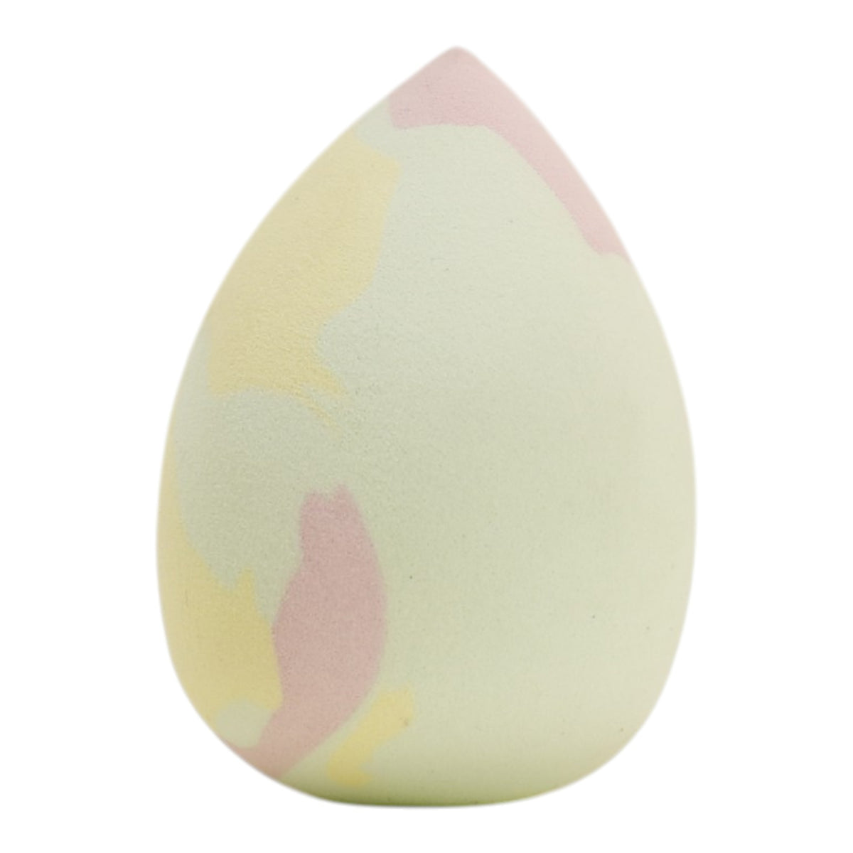 Teardrop-Shaped Makeup Sponge With A Pastel Marble Pattern 11486 (12PC)