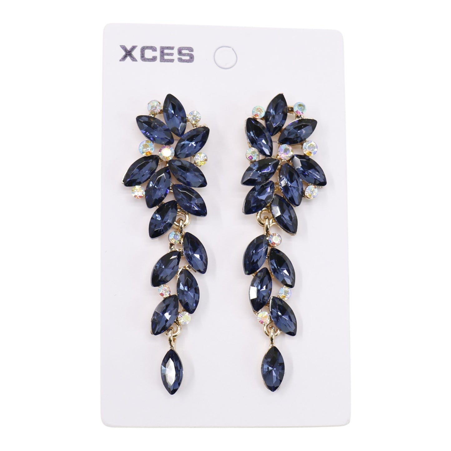 Crystal Marquise Cluster Drop Bridal Earring JE7306 (3PAIR)