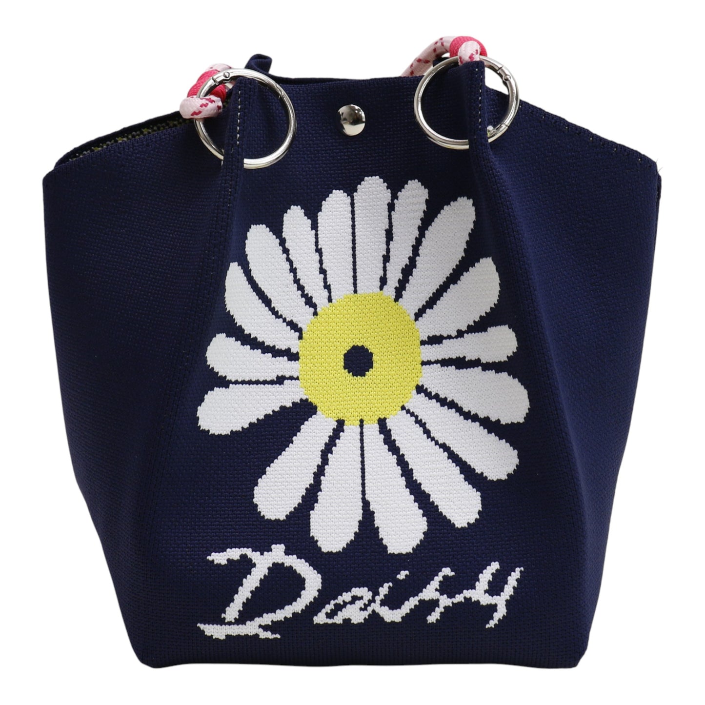 Women's Cute Daisy Pattern Knitted Tote Bag SS51118-17 (3PC)