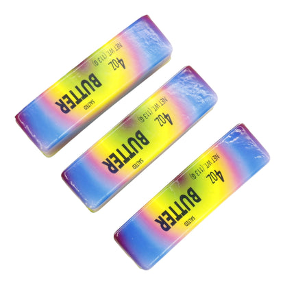 Marbled Rainbow Salted Squishy Butter Toy JT6603-9 (12PC)