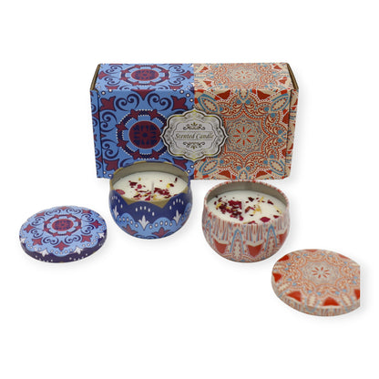 Bohemia 2pcs Fragrance Scented Candle SS51113-12 (3Pack)