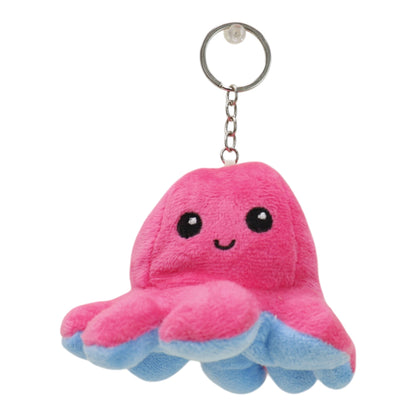 Reversible Octopus Plushie Key Chain KC1225-1. (12PC)