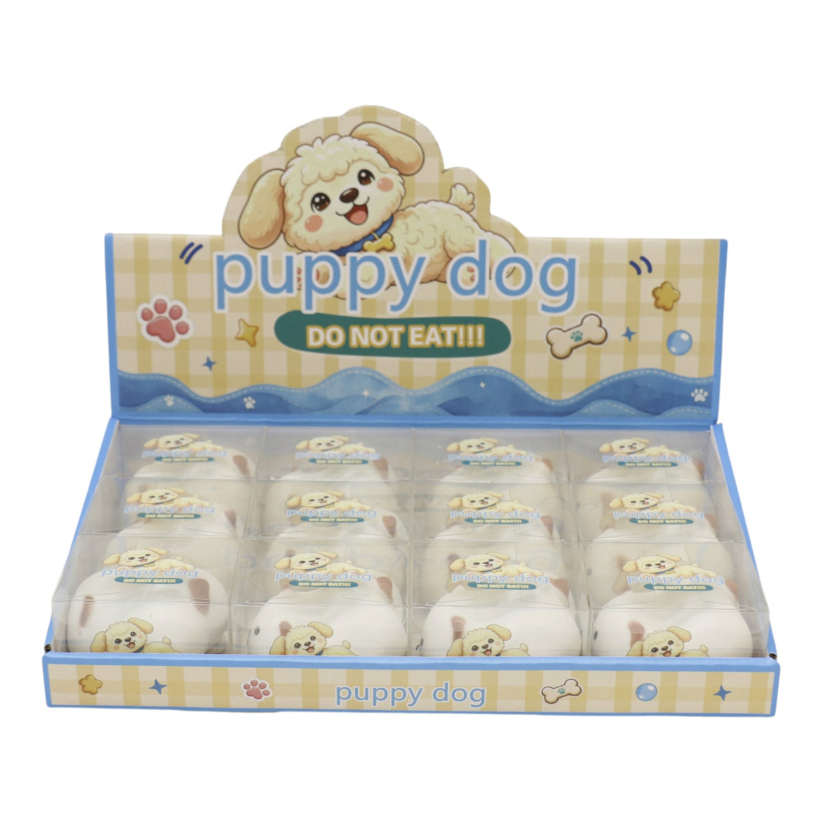 Crackling Crunchy Puppy Dog Squishy Toy TR6910-12 (12PC)
