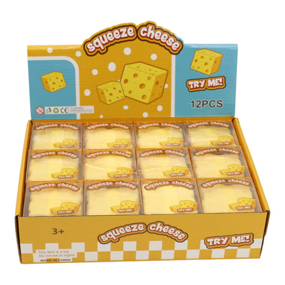 Squishy Cheese Toy TR6507-2 (12PC)