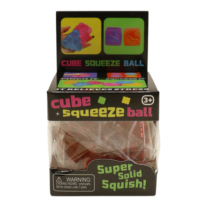 Christmas Glitter Cube Squishy Toy SS6821-9 (12PC)