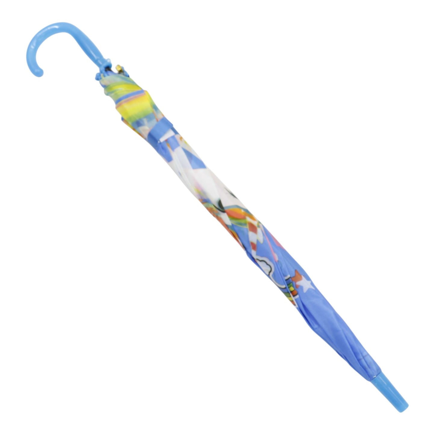 Kids Unicorn Print Plastic Auto Open Fold Umbrella UM3623 (12pc)