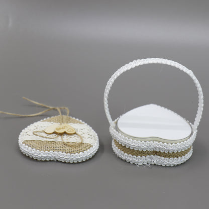 Wedding Ring Case WP1013. (2PC)