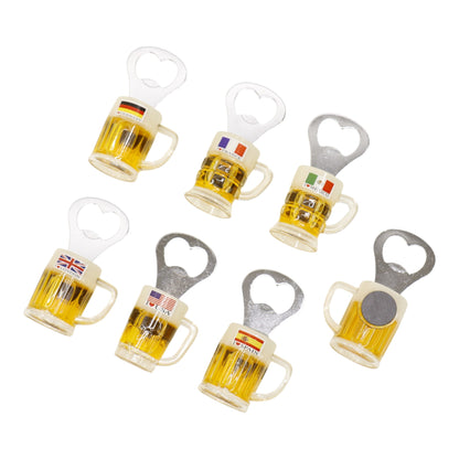 Mini Beer Mug Bottle Opener with Magnetic BO723-2. (12PC)