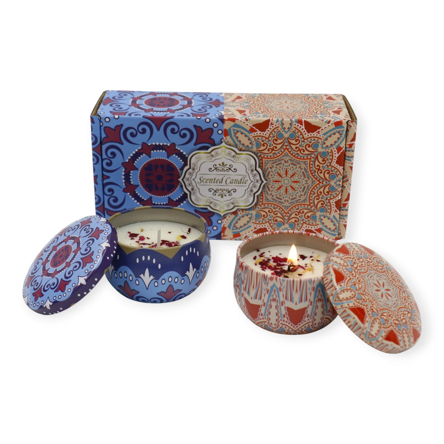 Bohemia 2pcs Fragrance Scented Candle SS51113-12 (3Pack)