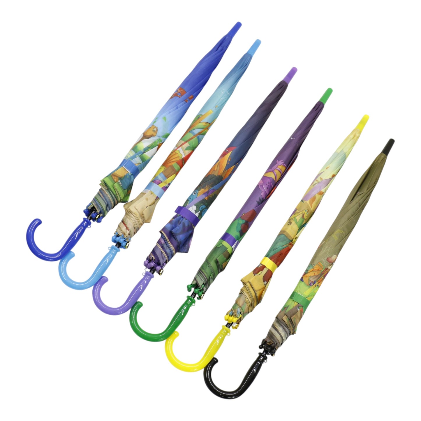 Kids Dinosaur Land Auto Open Fold Umbrella UM3632 (12pc)