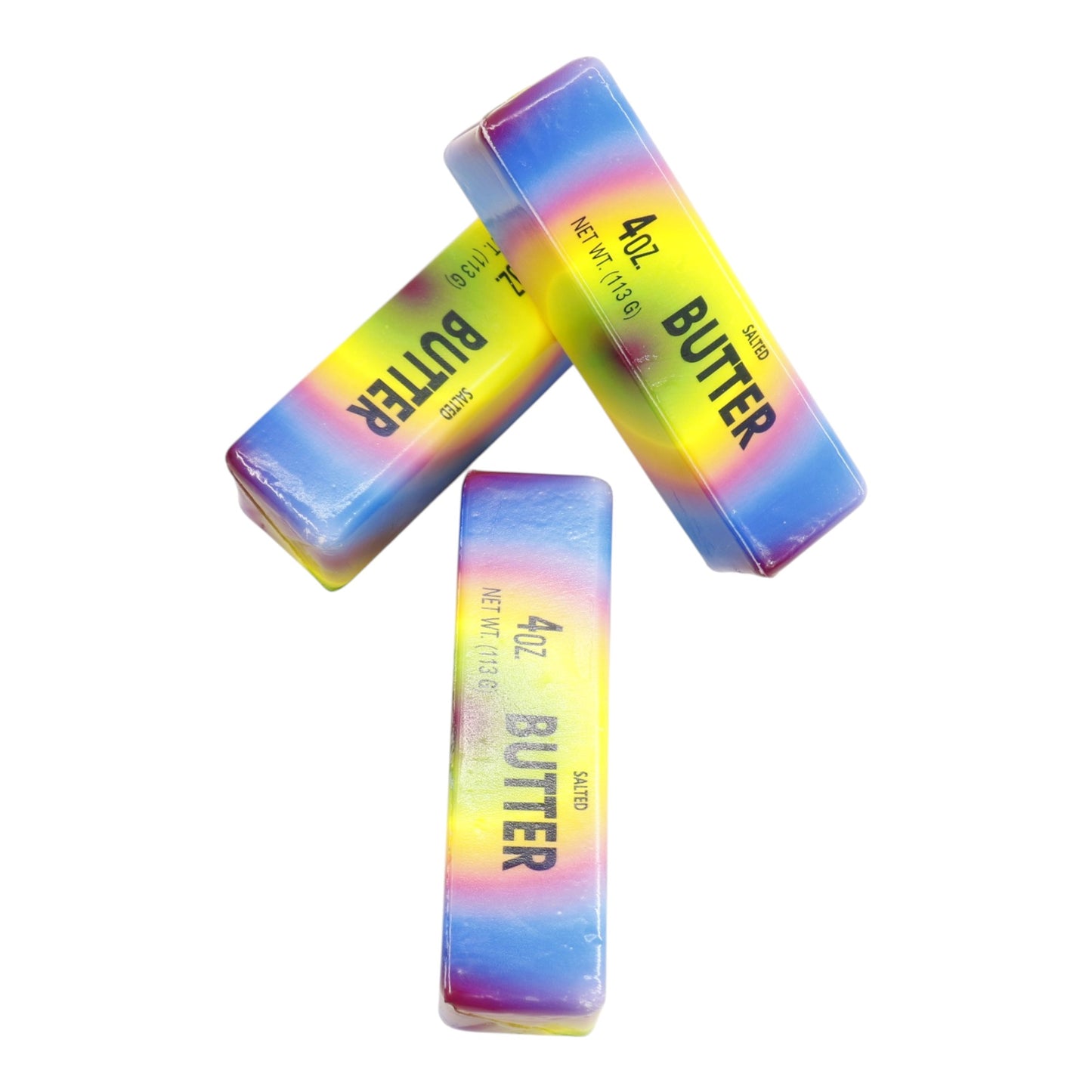 Marbled Rainbow Salted Squishy Butter Toy JT6603-9 (12PC)