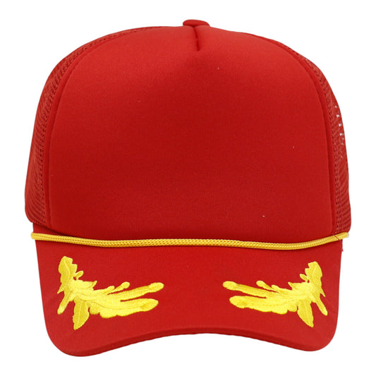 Captain Five Panel Foam Trucker Hat HA1419. (12PC)