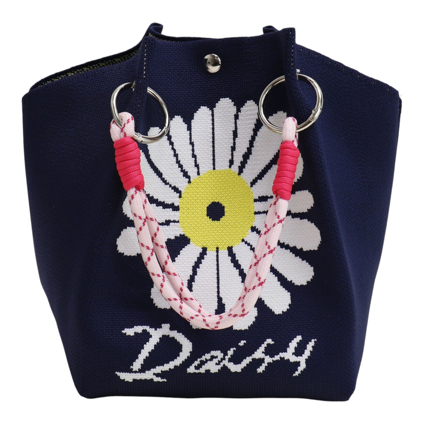 Women's Cute Daisy Pattern Knitted Tote Bag SS51118-17 (3PC)