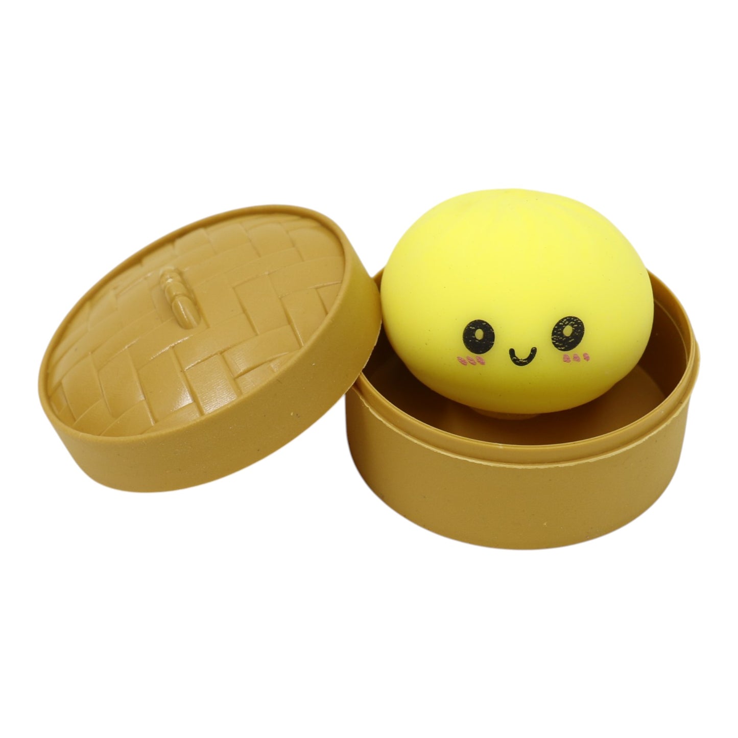 Mini Flour Squishy Dumpling With Steamer SQ6606-7! (24PC)