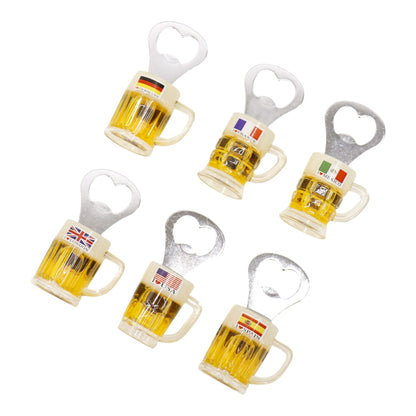 Mini Beer Mug Bottle Opener with Magnetic BO723-2. (12PC)