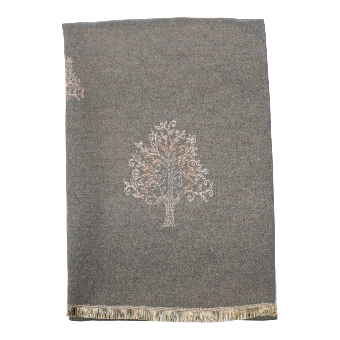 Cashmere Feel Winter Reversible Lucky Tree patten  Scarves SCF1230-34 (12PC)