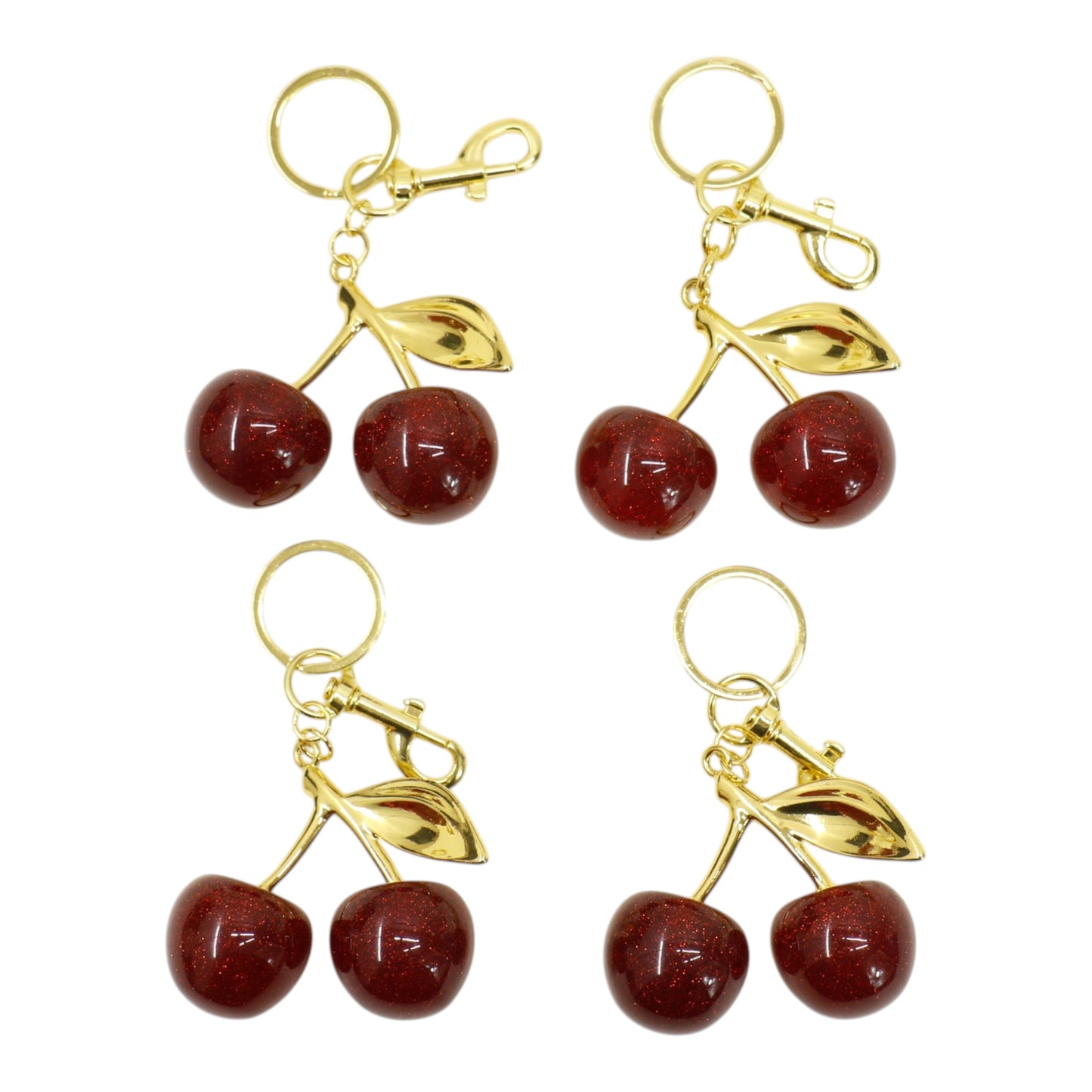 Cherry Rhinestone Keychain and Bag Charm JK6416-9 (12)