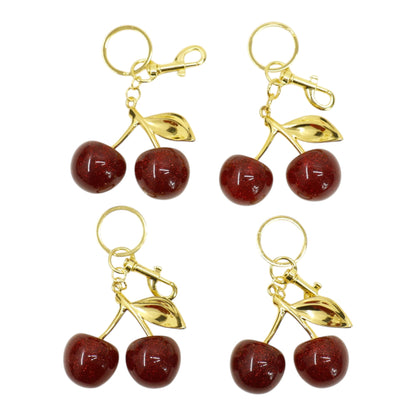 Cherry Rhinestone Keychain and Bag Charm JK6416-9 (12)