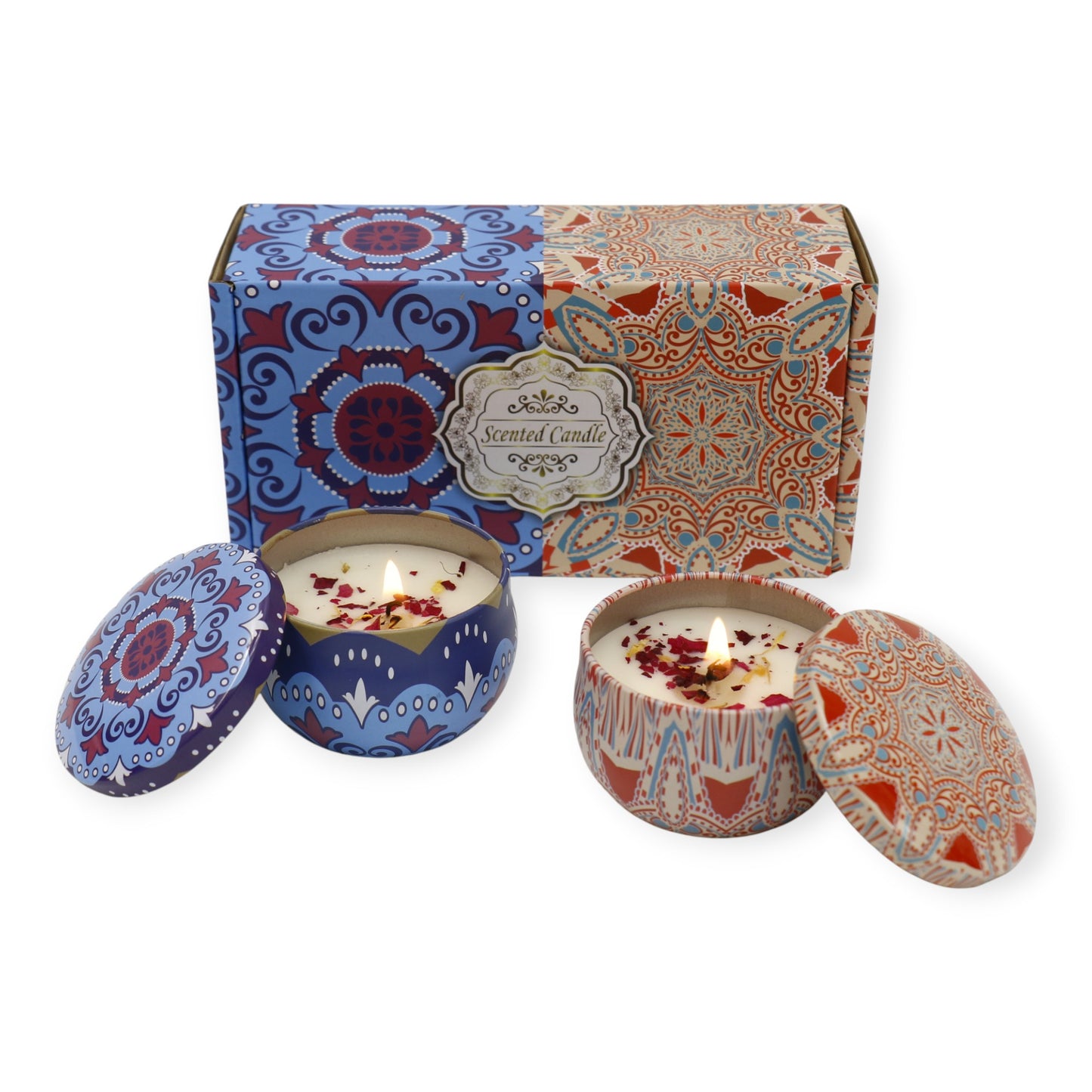 Bohemia 2pcs Fragrance Scented Candle SS51113-12 (3Pack)