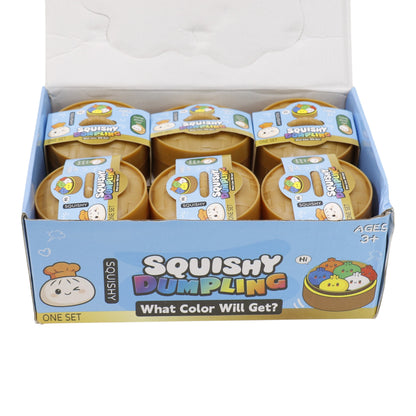 Glitter Jiggly Dumpling Squishy SS417-6 (12PC)