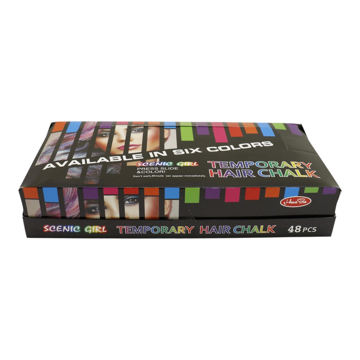 Mini Temporary Hair Color Chalk DM4127-4 (48PC)