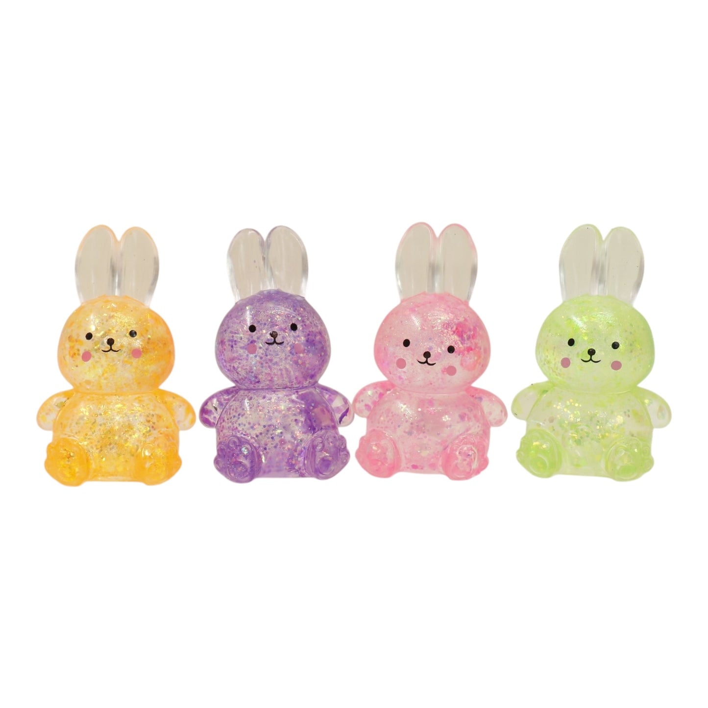 Glitter Maltose Sugar Bunny Squishy Toy SS6510-203 (12PC)