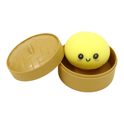 Mini Flour Squishy Dumpling With Steamer SQ6606-7! (24PC)