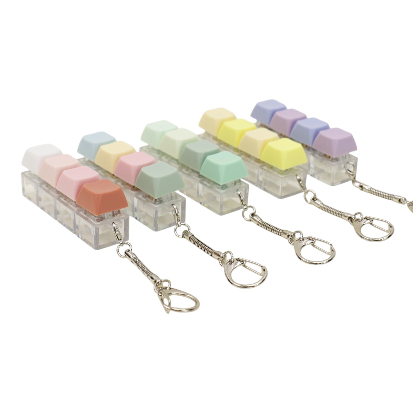 Pastel Clicky Keycap Fidget Keychain SS6426-8 (12)