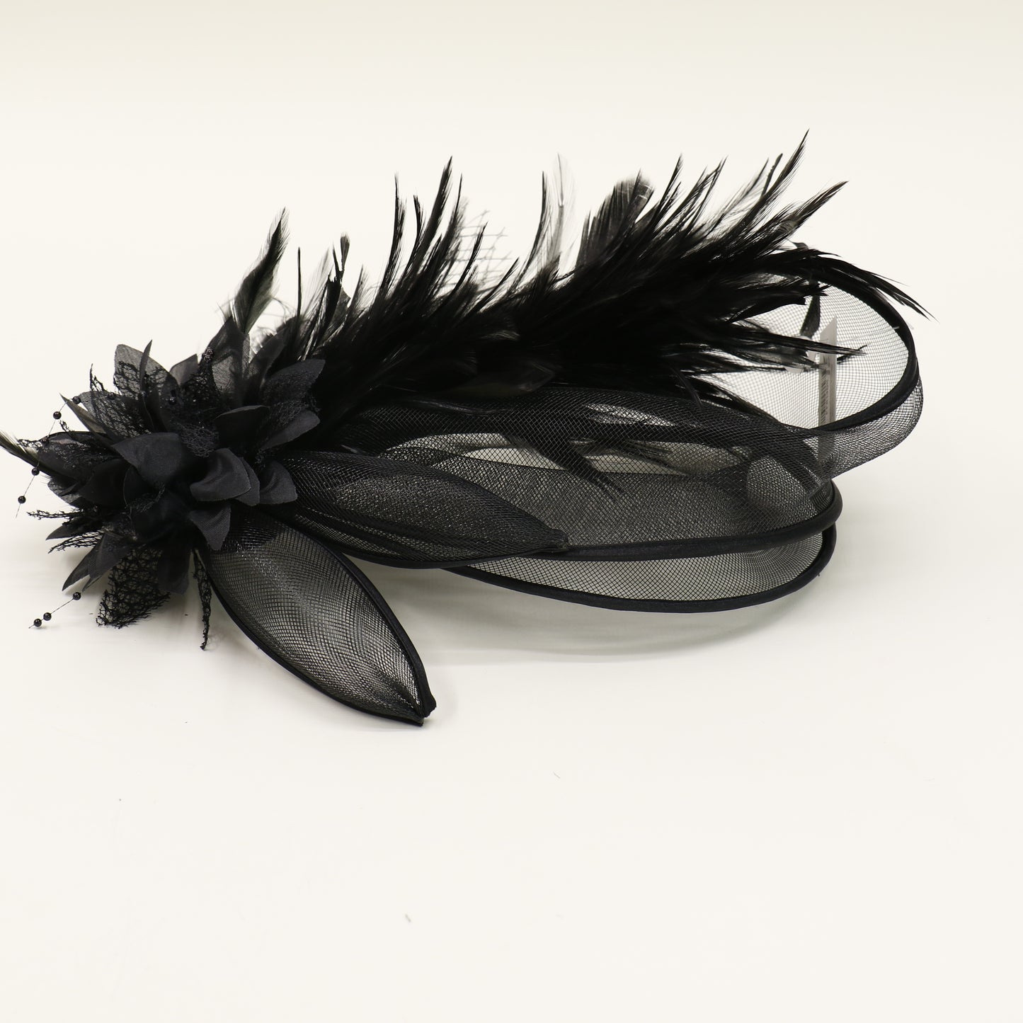 Fascinator Kentucky Derby & Tea Party Flower Feather Hat FF814(3PC)