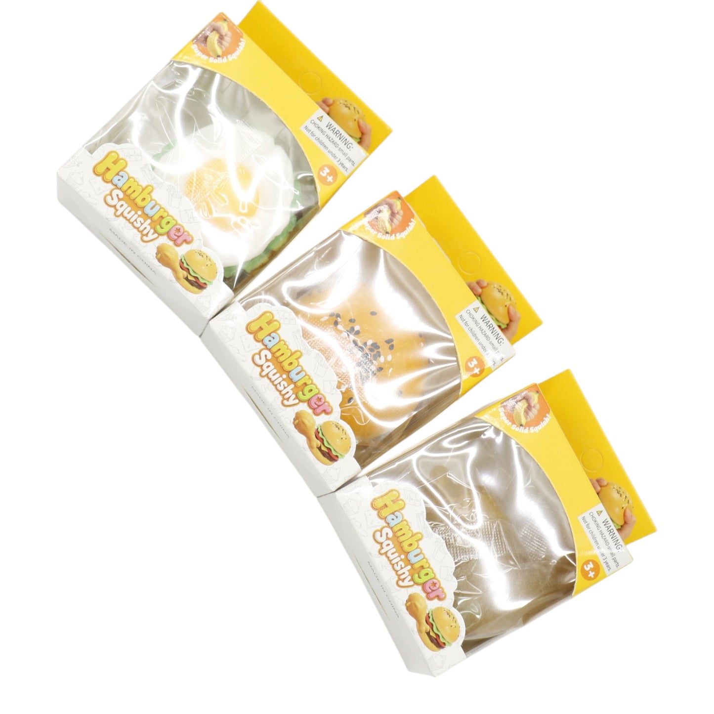 Silicon Burger Set Squishy Toy JT6610-9 (20PC)