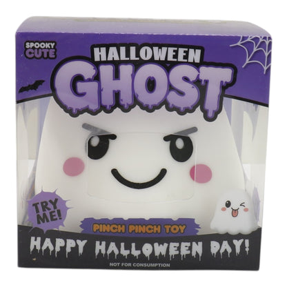 Jumbo 6 Inch Halloween Ghost Fluffy Squishy Toy SS6813-34 (4PC)