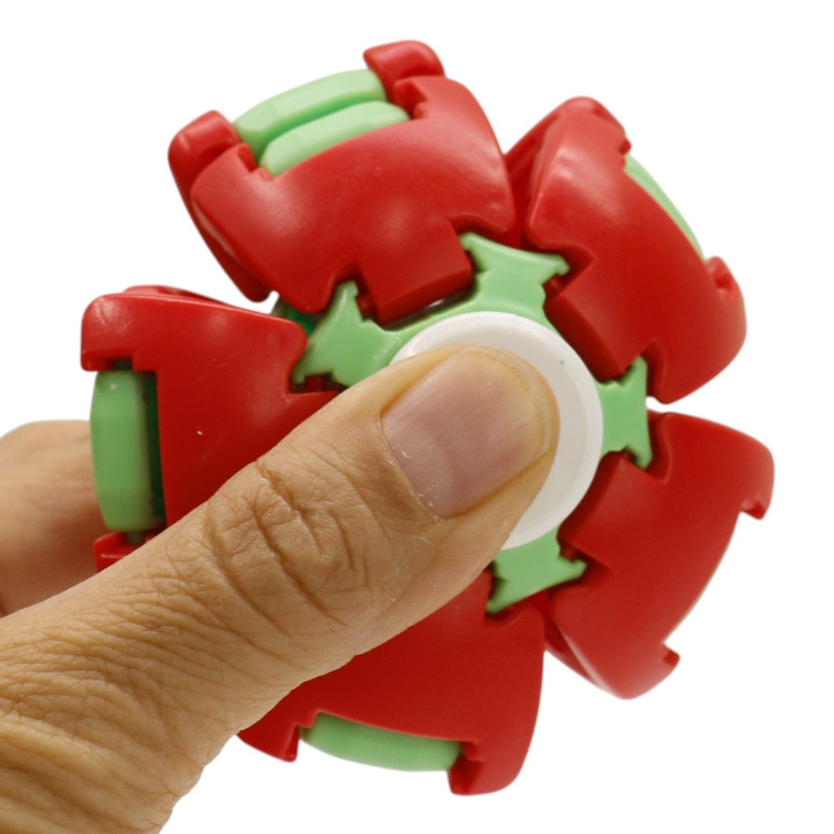 Press to Spin Fidget Spinner HelixCore Rotating Stress Ball Fidget Toy JT6723-2  (12PC)