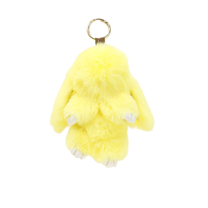 Cut Rabbit Pom Pom Key Chain KC0225-5. (3PC)