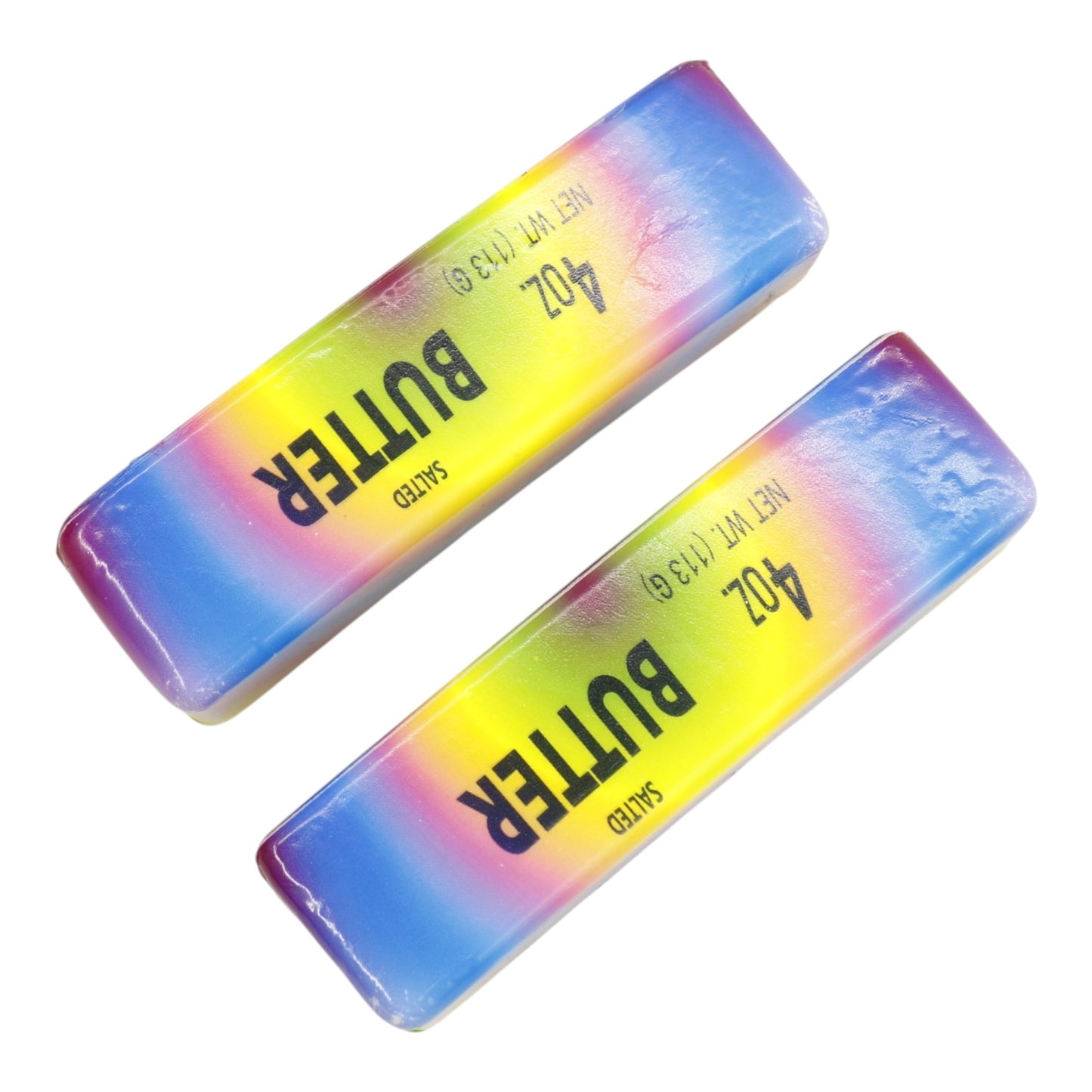 Marbled Rainbow Salted Squishy Butter Toy JT6603-9 (12PC)
