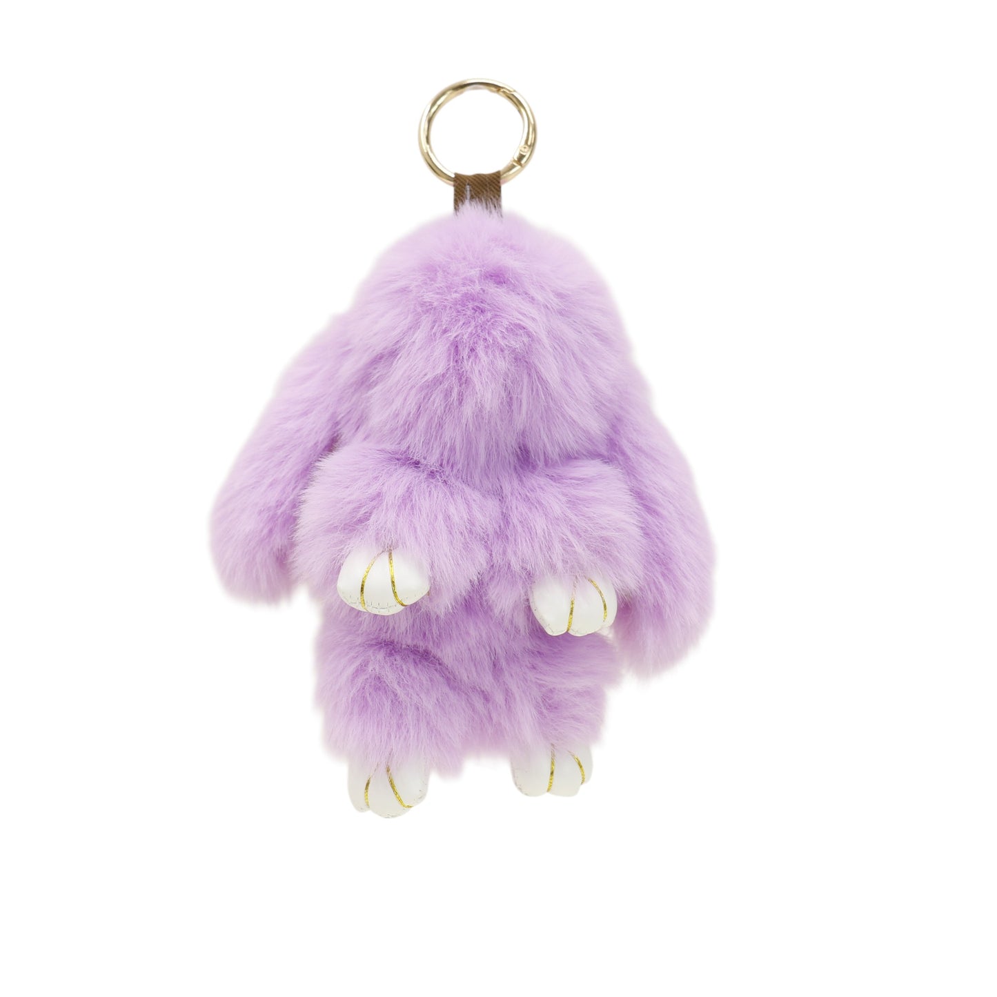 Cut Rabbit Pom Pom Key Chain KC0225-5. (3PC)