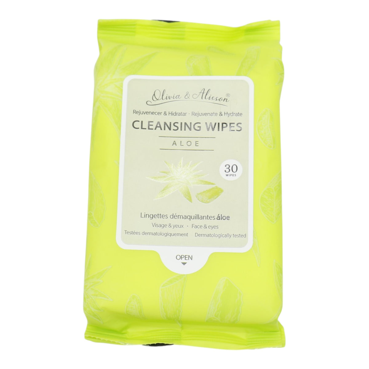Aloe Cleansing Makeup Remover Wipes MIT004 (6PK)
