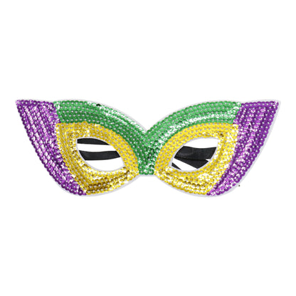 Mardi Gras Party and Carnival Sequin Mask SS51109-9. (12PC)
