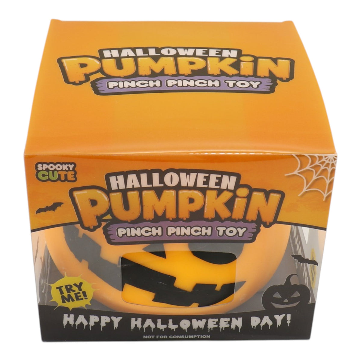 Jumbo 6 Inch Pumpkin Squishy Toy JT6813-7 (4PC)