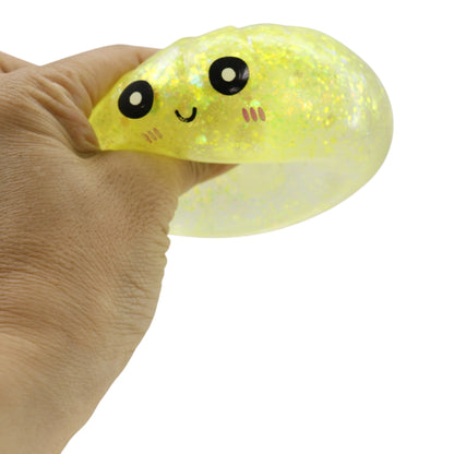 Glitter Maltose Sugar Squishy Dumpling Toy JT6610-15 (12PC)