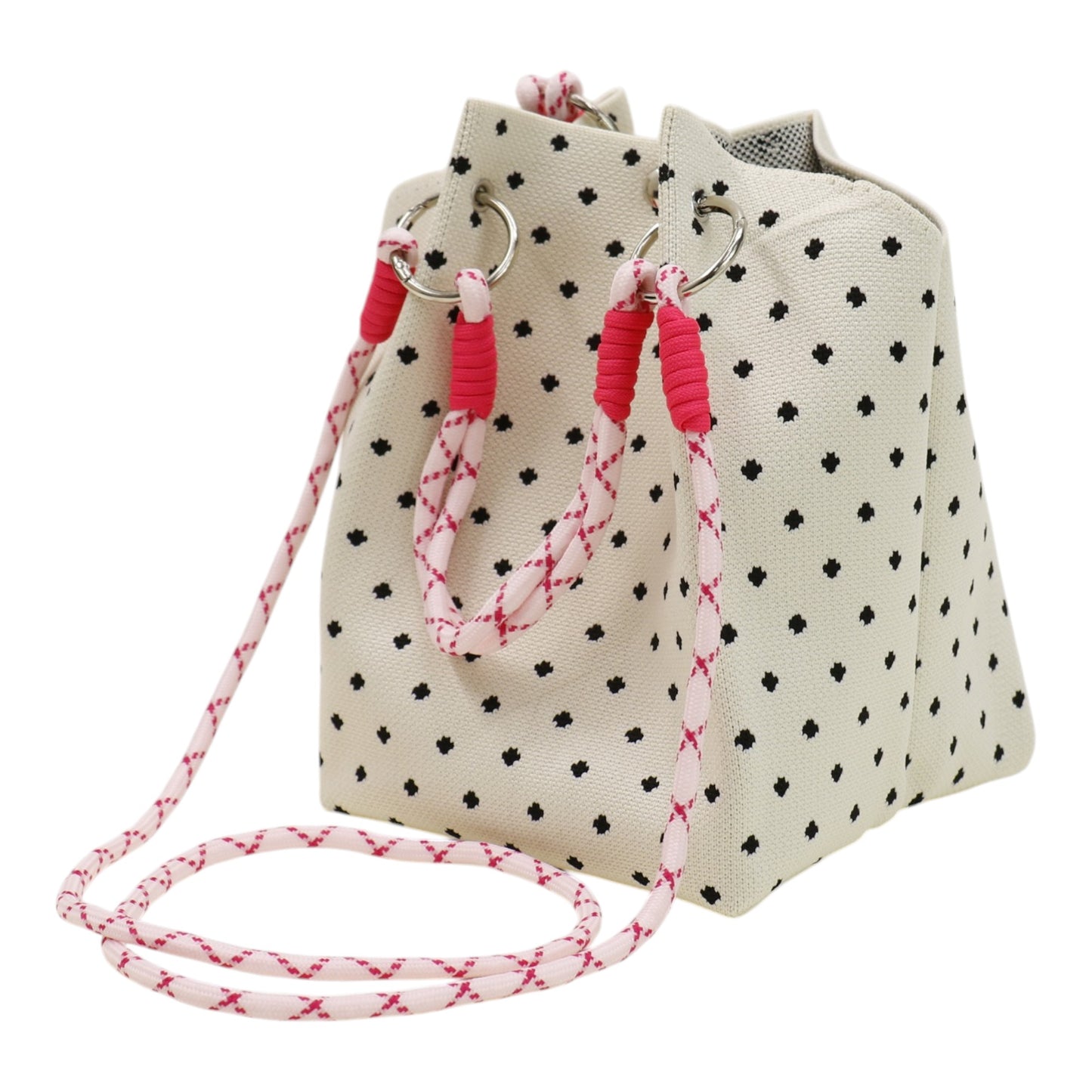 Elegant Pattern Women's Knitted Bucket Bag JB6316-8 (3PC)