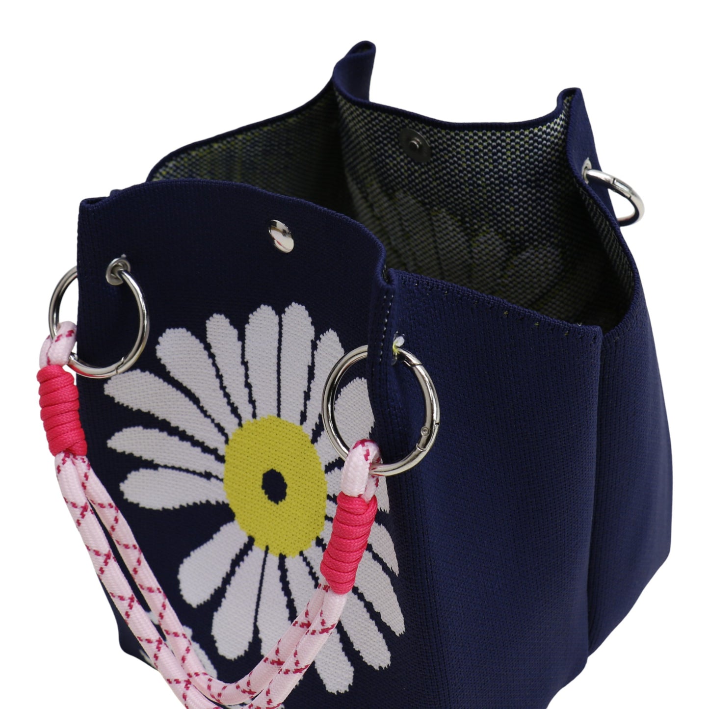 Women's Cute Daisy Pattern Knitted Tote Bag SS51118-17 (3PC)