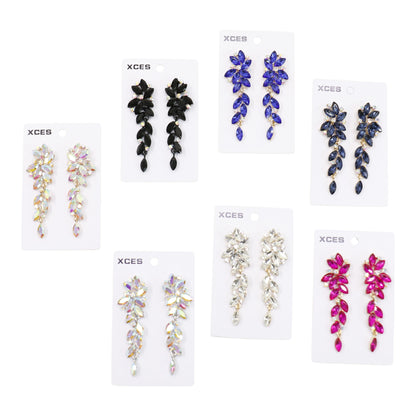 Crystal Marquise Cluster Drop Bridal Earring JE7306 (3PAIR)