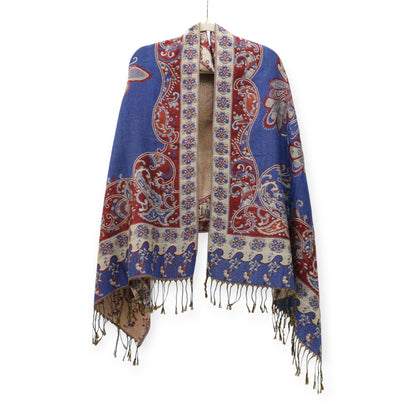 Metallic Pashmina Butterfly SCF4815-9. (12PC)