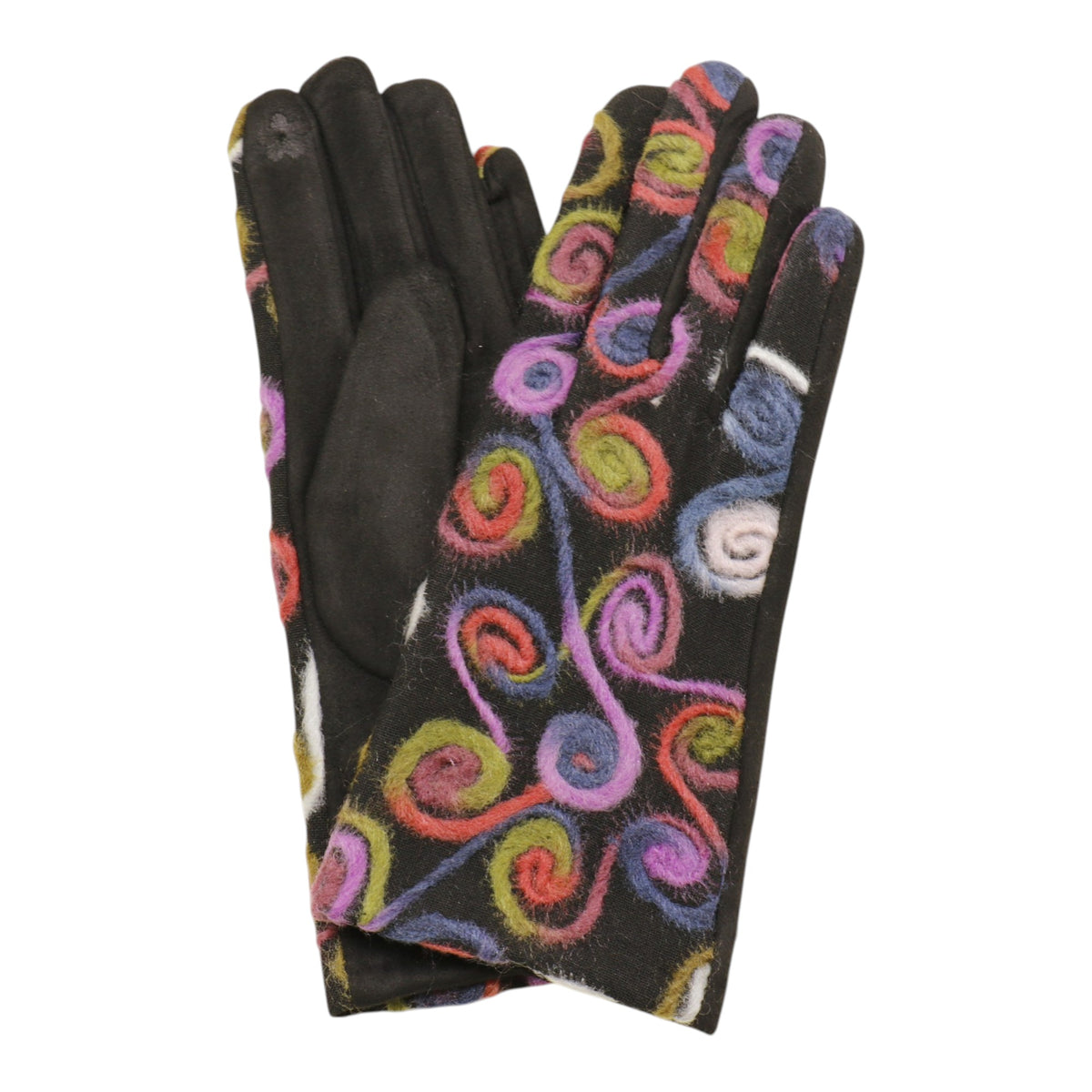 Women's Embroidery Texting Gloves GL6830-3 (12PAIR)