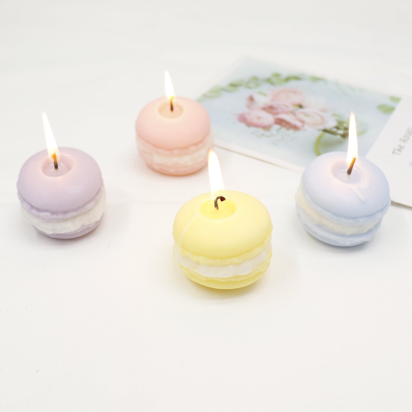 Macaron Shape Scented Candle SS41106-17. (12PC)