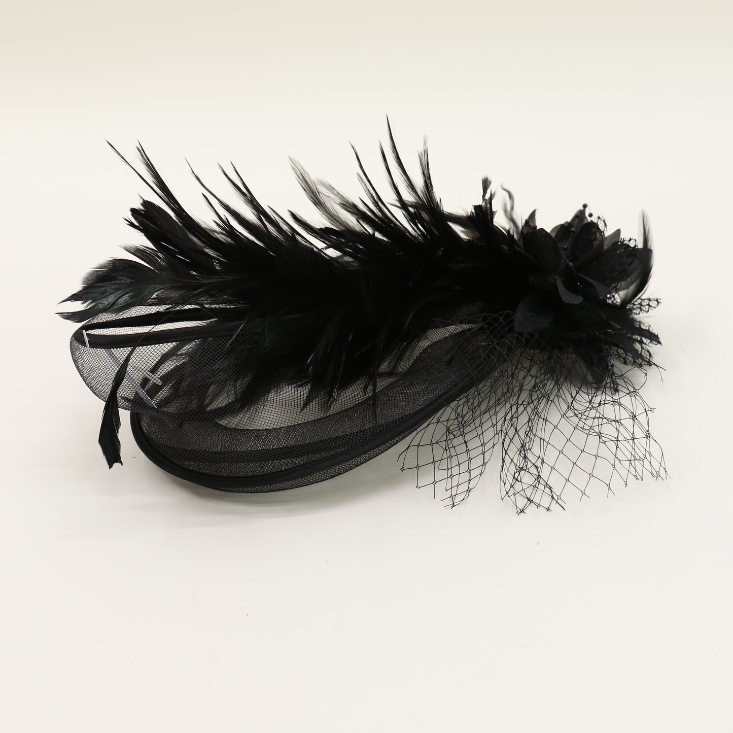 Fascinator Kentucky Derby & Tea Party Flower Feather Hat FF814(3PC)