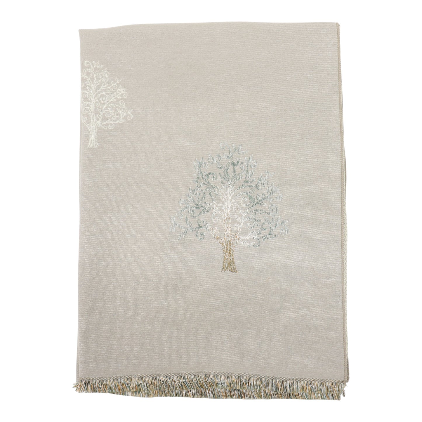 Cashmere Feel Winter Reversible Lucky Tree patten  Scarves SCF1230-34 (12PC)