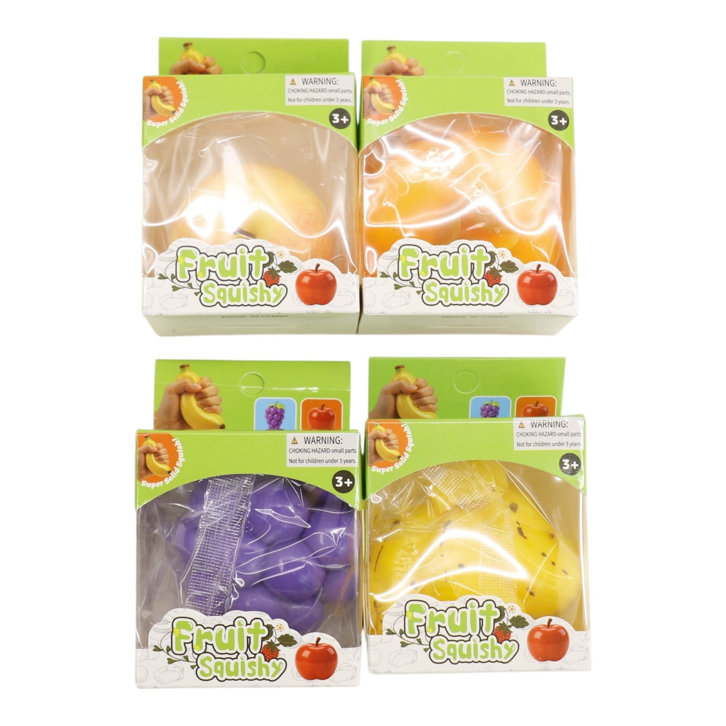 Silicon Fruit Squishy Toy JT6510-8 (20PC)