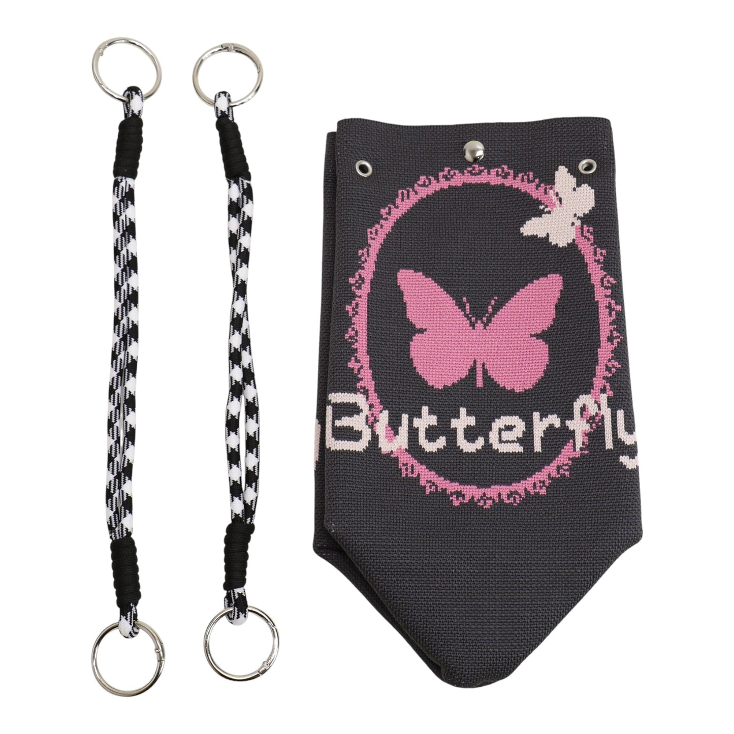 Butterfly Pattern Knitted Tote Bag SS51116-39 (3PC)